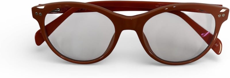 FIND MY Reader Reading Glasses for Men and Women Unisex Readers with Anti-Blue Light Protection, Comfortable Spring Hinges, Stylish Everyday Reading Glasses Brown (+1.50) - Image 2